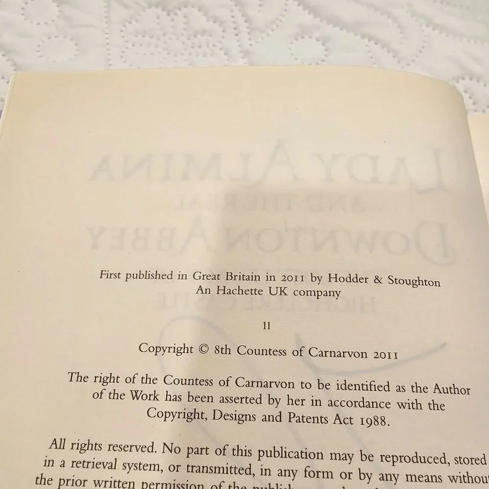 Lady Almina And The Real Downton Abbey Book By The Countess Of Carnarvon 2011